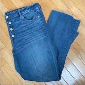 American eagle cropped jeans